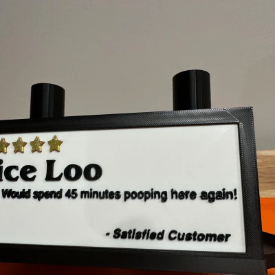 Kệ Giữ Giấy Vệ Sinh & Bảng Hiệu Tùy Chỉnh