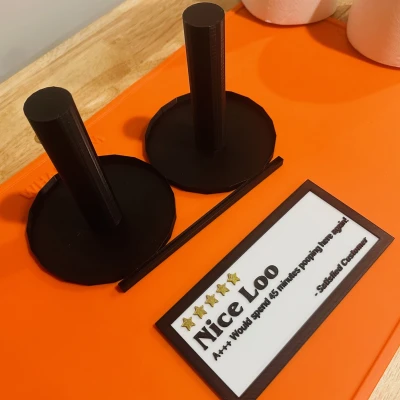 Kệ Giữ Giấy Vệ Sinh & Bảng Hiệu Tùy Chỉnh