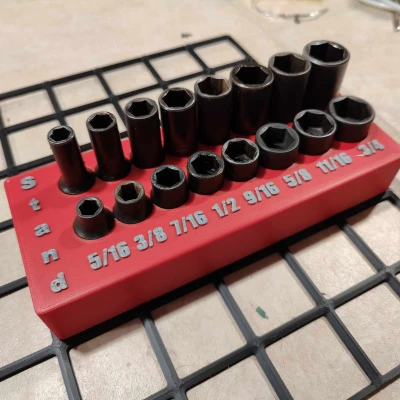 Giá Đỡ Tuýp 5/16-3/4 Cho Matco ADV Chuẩn Gridfinity