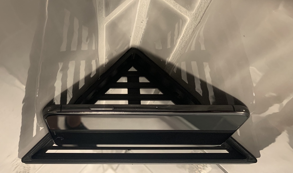 Kệ Điện Thoại Góc Phòng Tắm Có Thoát Nước