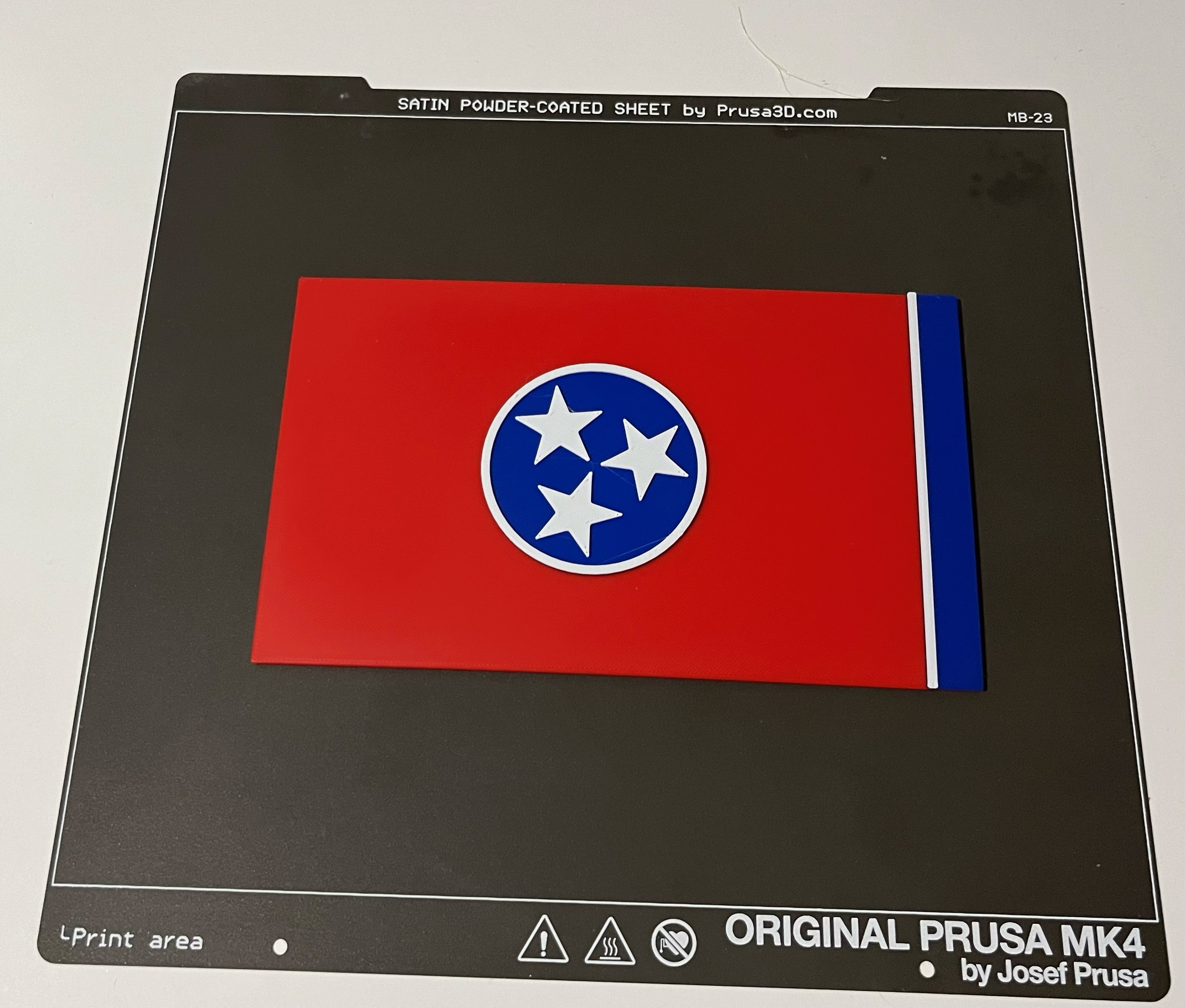 Cờ Tennessee (không cần MMU)