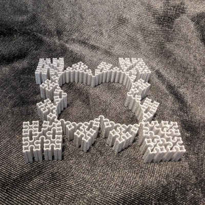 Đồ chơi ngón tay fractal dẻo (chế độ bình)