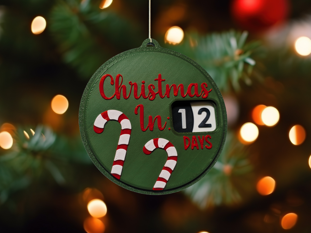 Móc Trang Trí Đếm Ngược Giáng Sinh