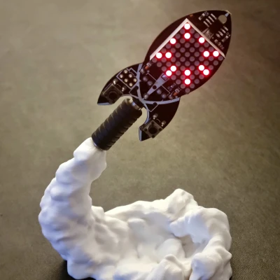 Giá đỡ khói cho Blinkenrocket