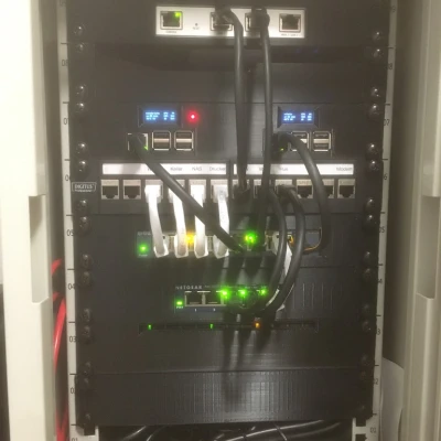 Dự án rack 10 inch