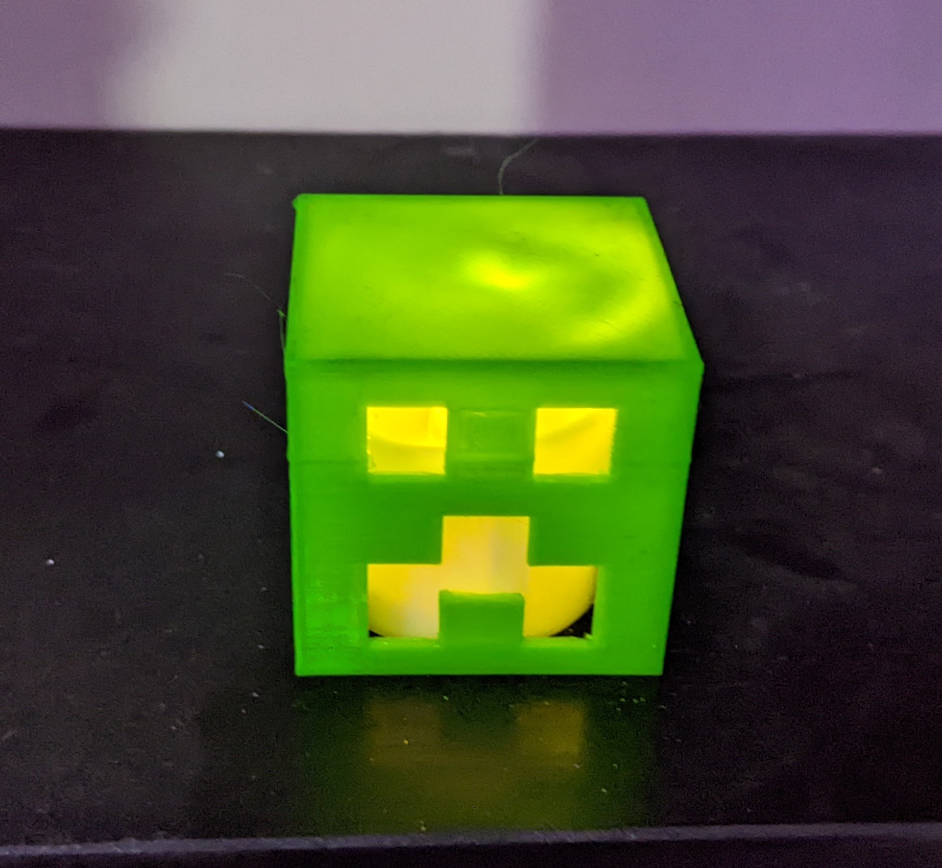 Minecraft Creeper Head LED LED LED LIGHT