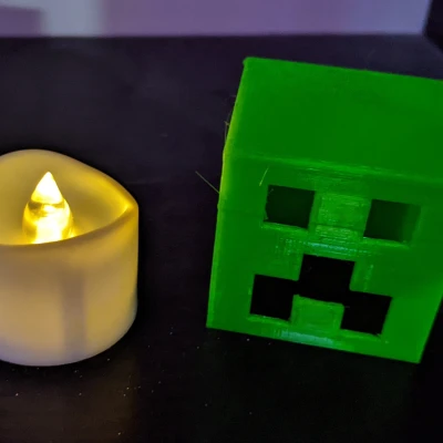 Minecraft Creeper Head LED LED LED LIGHT