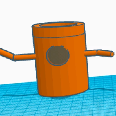 Nhà và Máng ăn cho bò sát 2 trong 1