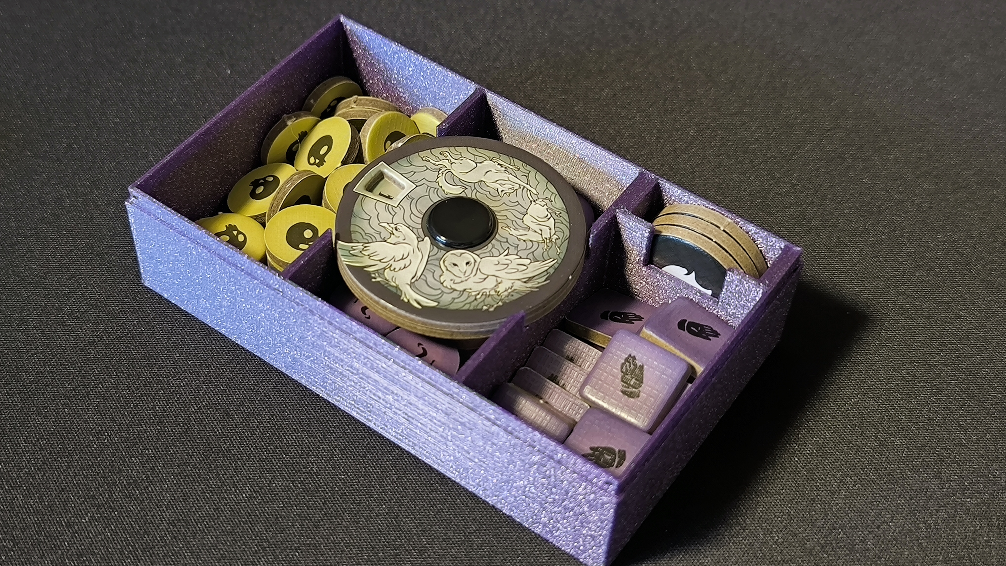 Bộ Insert 2 Hộp Pagan Fate of Roanoke Cao Cấp Bao Tất Cả Expansion