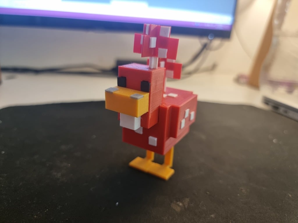 Mô hình Minecraft Cluckshroom Lắp Ghép