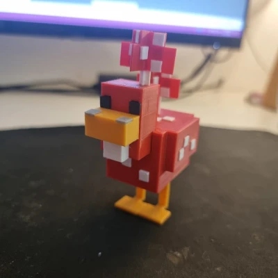 Mô hình Minecraft Cluckshroom Lắp Ghép