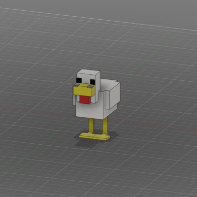 Gà Minecraft