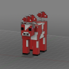 Mô hình Nấm Mooshroom Minecraft - Thumbnail 3