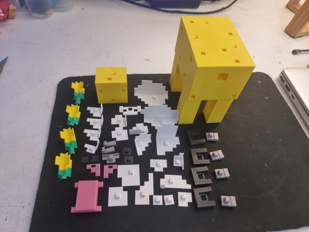 Mô hình Minecraft Moobloom