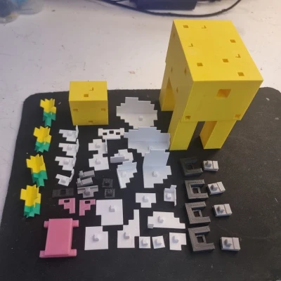 Mô hình Minecraft Moobloom