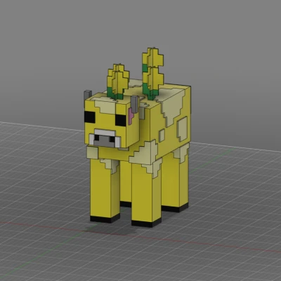 Mô hình Minecraft Moobloom