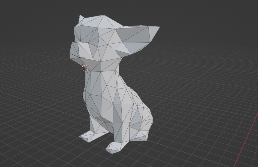 Čivava - Mẫu chihuahua Low Poly (Trang Trí)(Không Cần Support!) ĐÃ SỬA