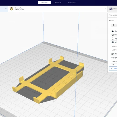 Miếng Gắn Đế Máy Nintendo DS Lite