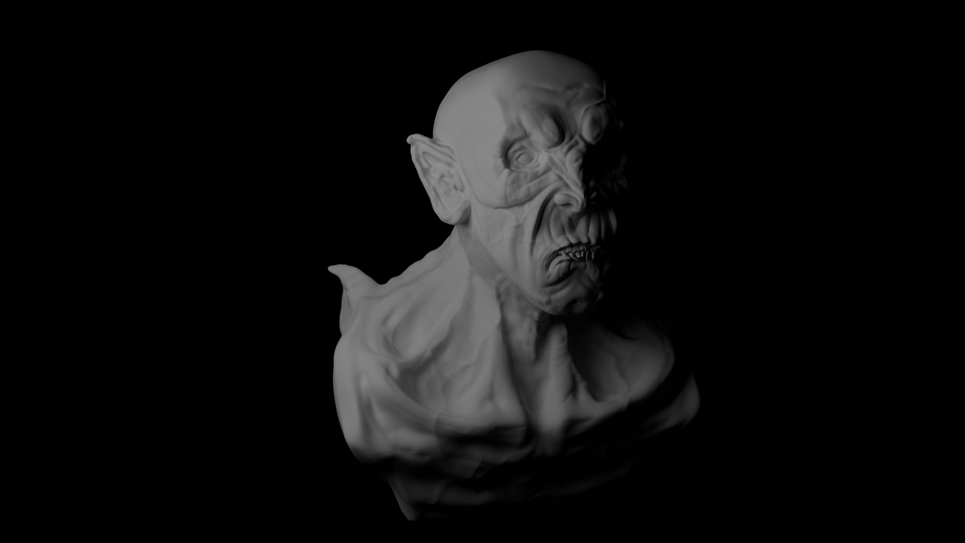 Tượng Bán Thân Ma Cà Rồng