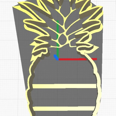 Khuôn Cắt Bánh Quy Hình Trái Thơm