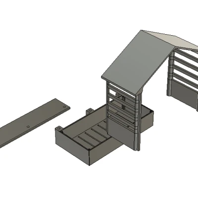 Khay Đựng Thức Ăn Cho Chim Gắn Cửa Sổ