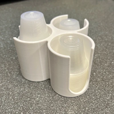 Chân Đế Ly Thuốc Chia Vạch