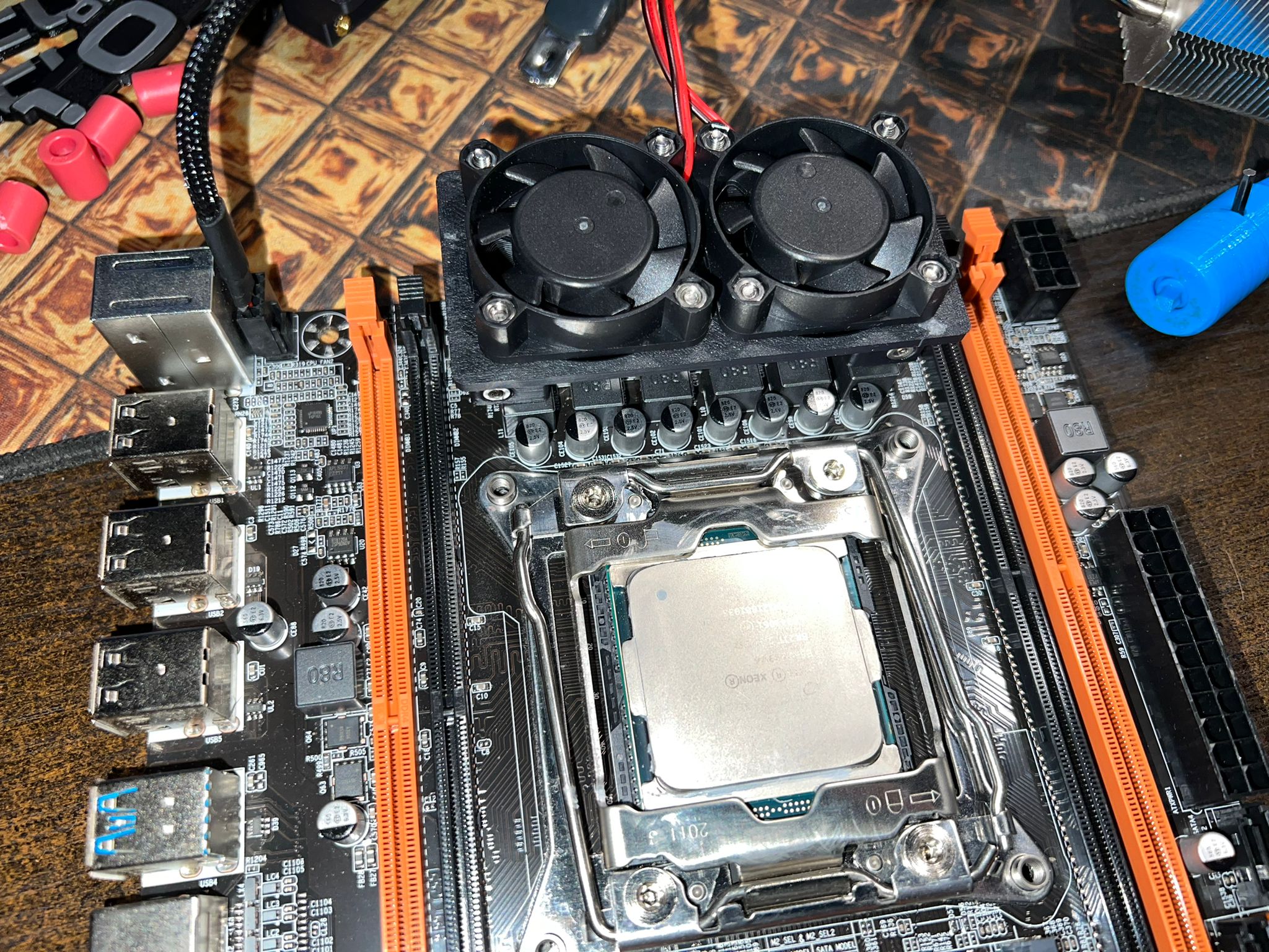 Tản nhiệt quạt VRM cho main Qiyida X99 ED4 trên AliExpress - V2