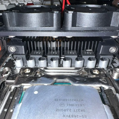 Tản nhiệt quạt VRM cho main Qiyida X99 ED4 trên AliExpress - V2