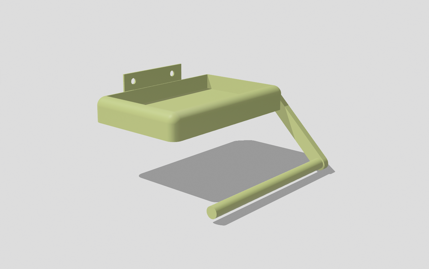 Móc Treo Khăn Kiêm Chỗ Để Xà Bông 2 Trong 1 (V2)