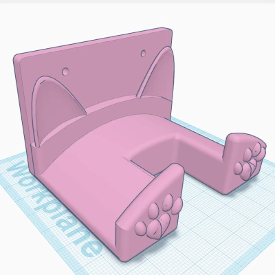 Kẹp tai nghe tai mèo - Gắn Skadis được!