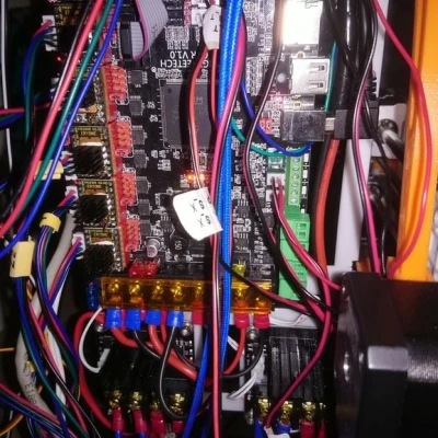 Giá đỡ Anet A8 với BTT GTR V1.0 và 2 mosfet