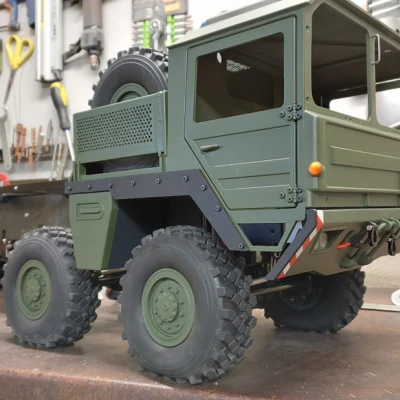 Cabin xe tải MAN tỉ lệ 1/10