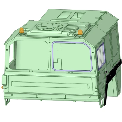 Cabin xe tải MAN tỉ lệ 1/10