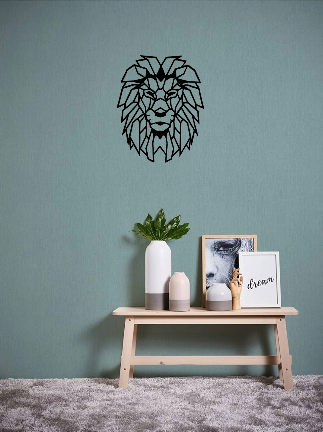 Tranh Treo Tường Hình Sư Tử