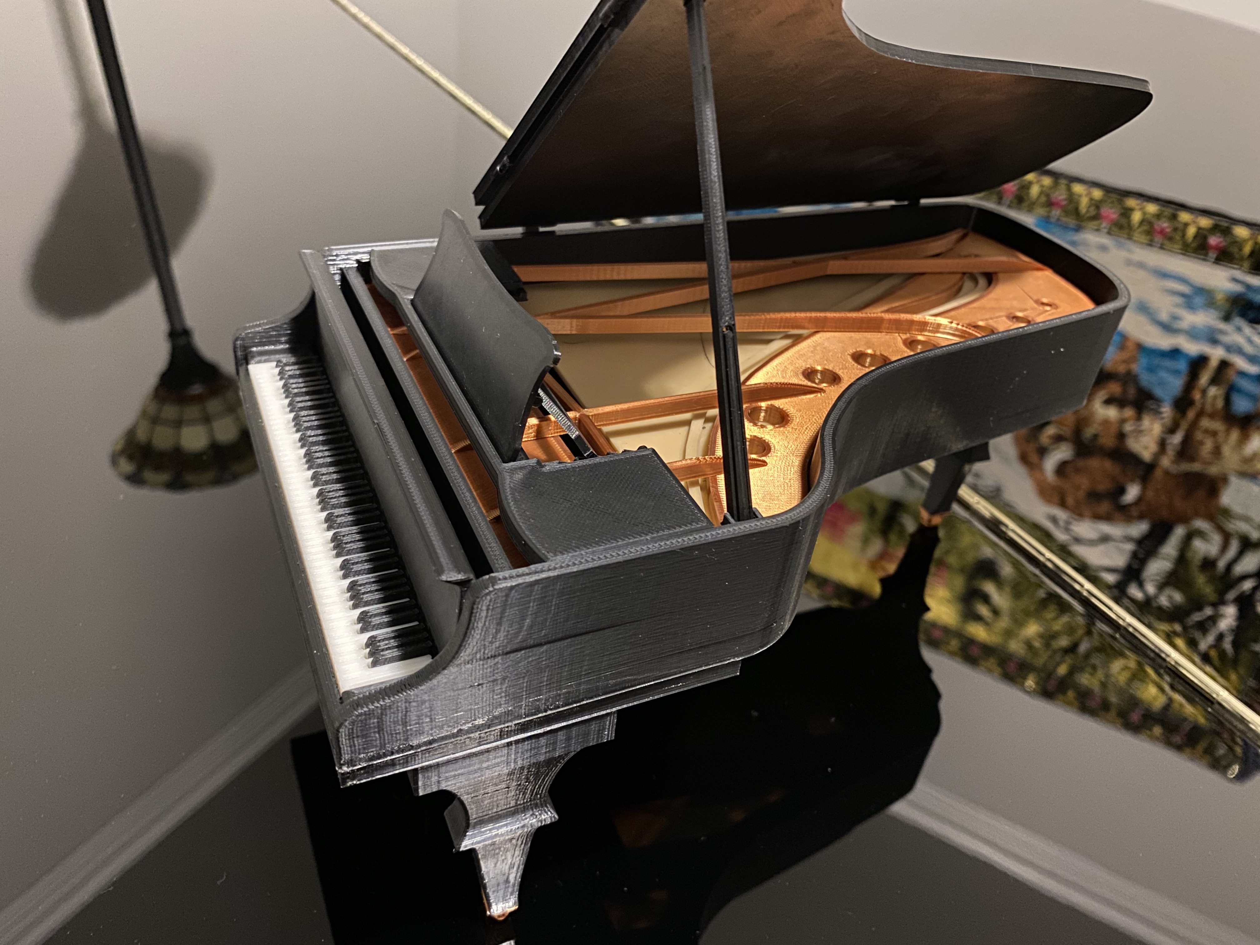 Đàn Piano Grand Có Bộ Phận Chuyển Động