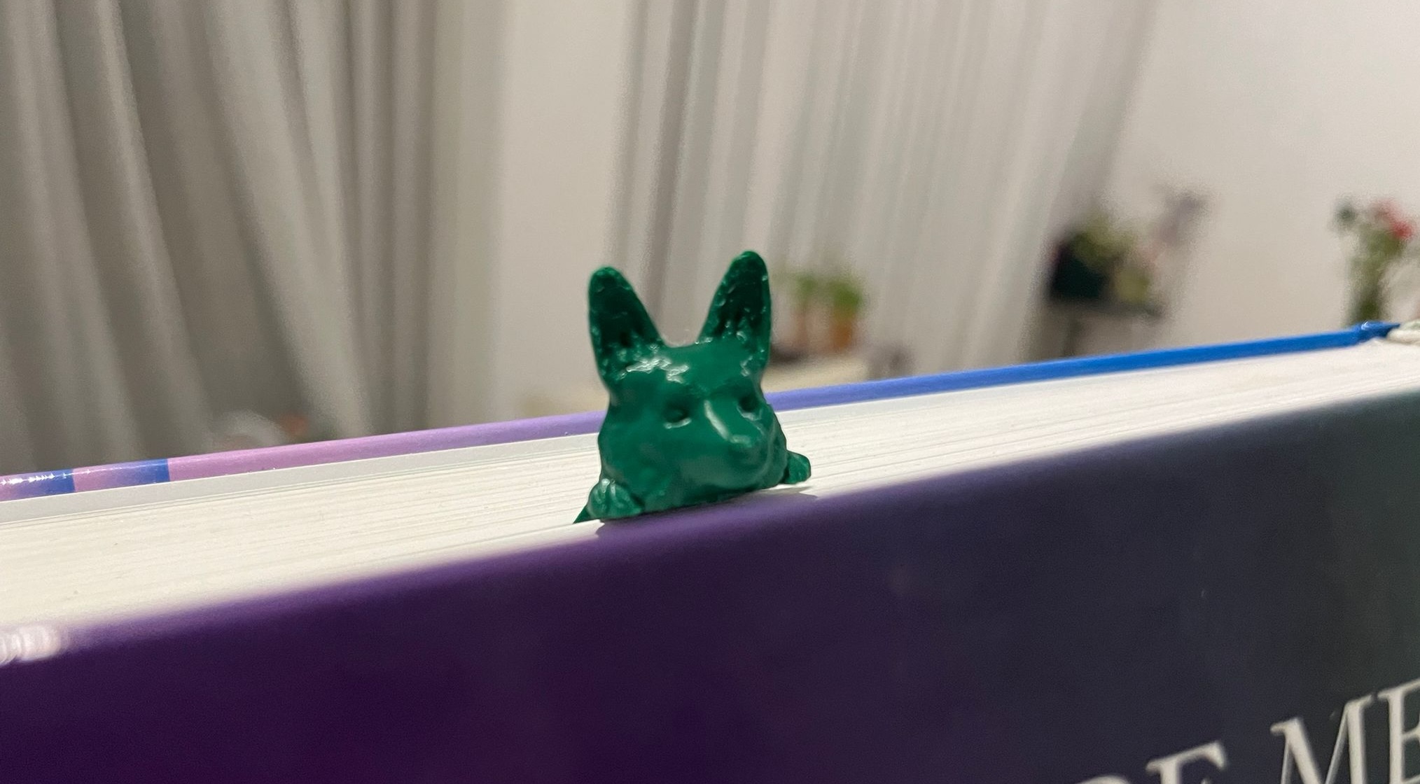 Bookmark Corgi Thò Đầu Ra