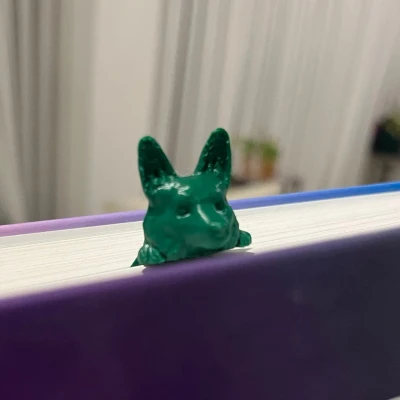 Bookmark Corgi Thò Đầu Ra