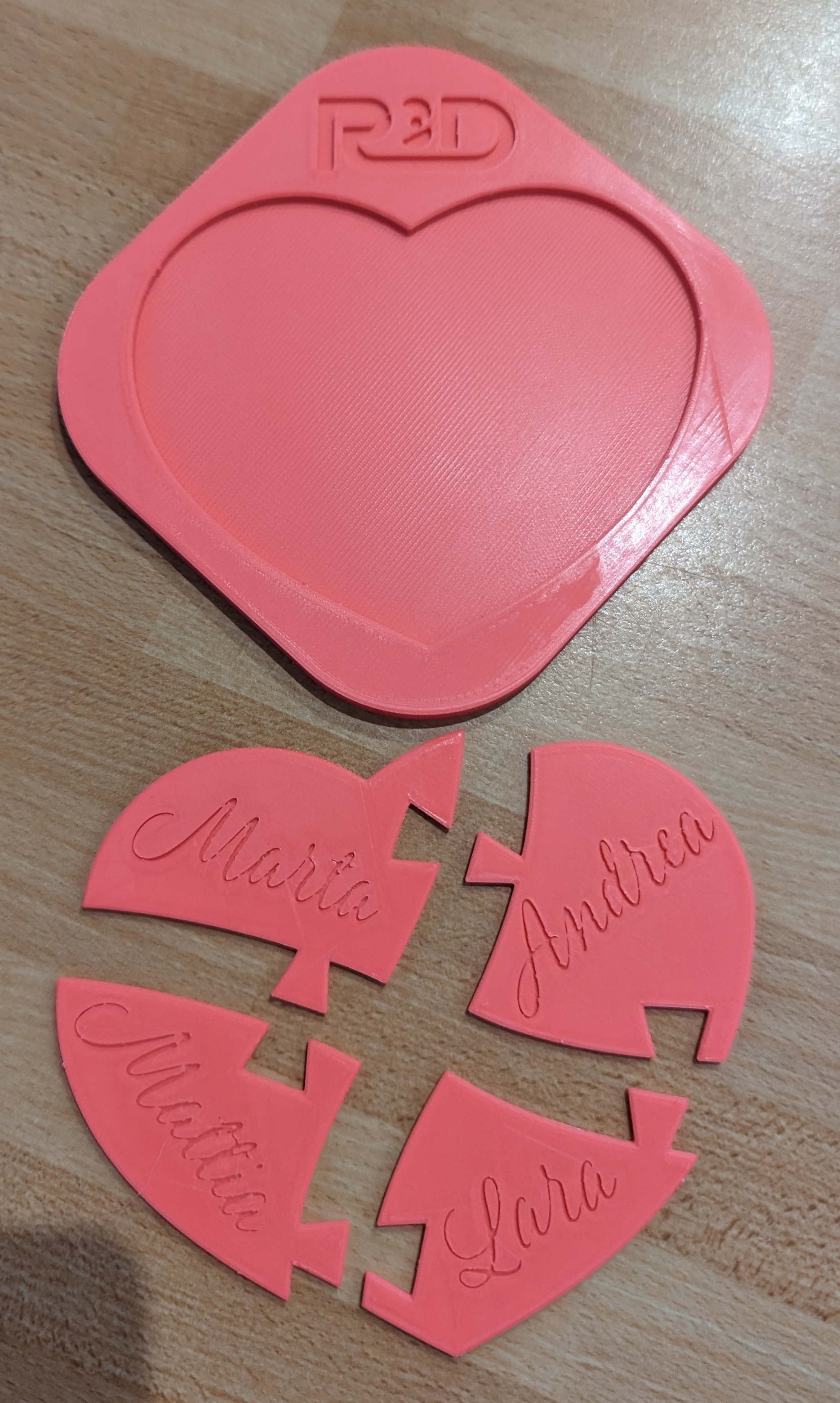 Mô Hình "CUORE PUZZLE - R3D" - Món Quà Ý Nghĩa