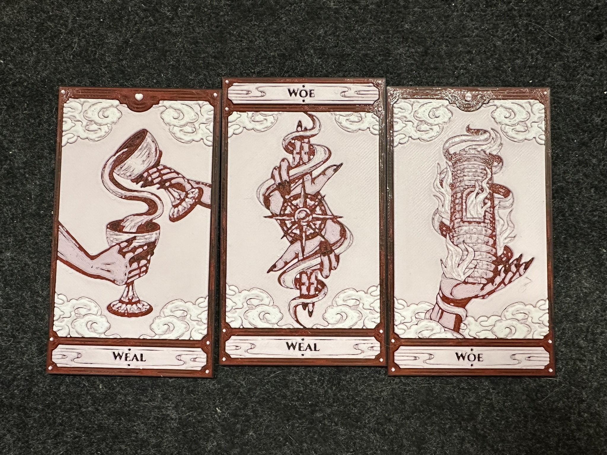 Bài Tarot D&D 5e Cleric Weal and Woe cho phép Augury