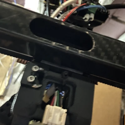 Rapid Burner / Dragon Burner MGN9H X Carriage Có Lối Ra Dây Curoa Xiên và Mount Tích Hợp Beacon Probe