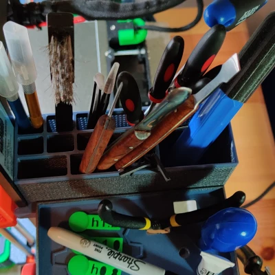 Hộp Đựng Đồ Nghề Tối Thượng V3 cho Prusa MK3S! To hơn và Tốt hơn!