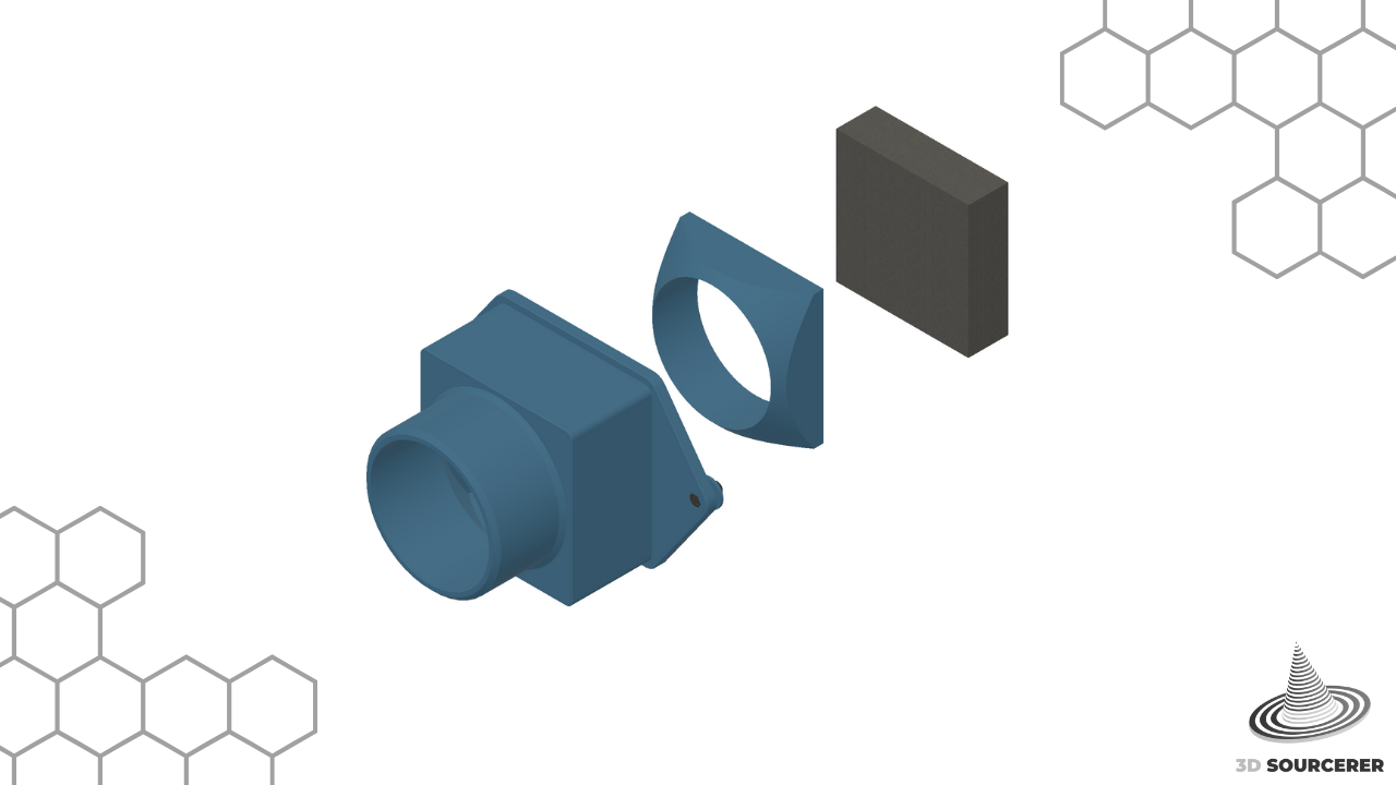 Quạt Lọc HEPA Bên Trong Vỏ SUMO/DELACK + Ống Thông Gió 4 Inch