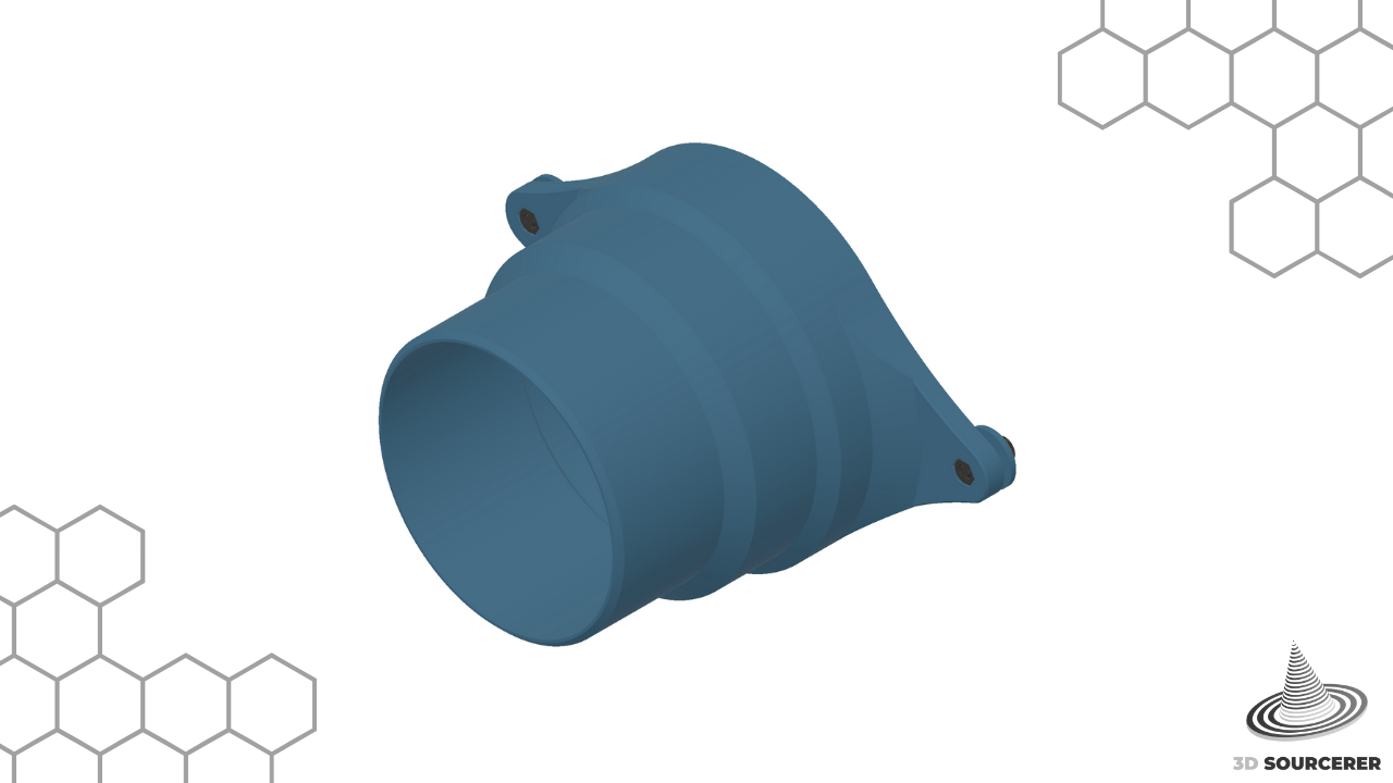 Giá đỡ ống thông gió 4 inch cho quạt bên trong vỏ SUMO/DELACK