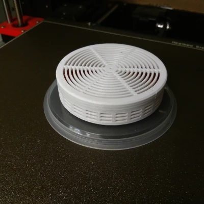 Hộp Silica Gắn Nắp Lọ