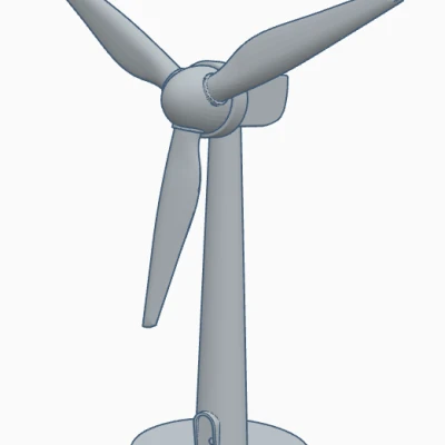 Mô hình Máy phát điện Tua-bin Gió