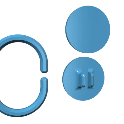 Móc Treo Rèm Phòng Tắm & Khuôn Tùy Chỉnh Được