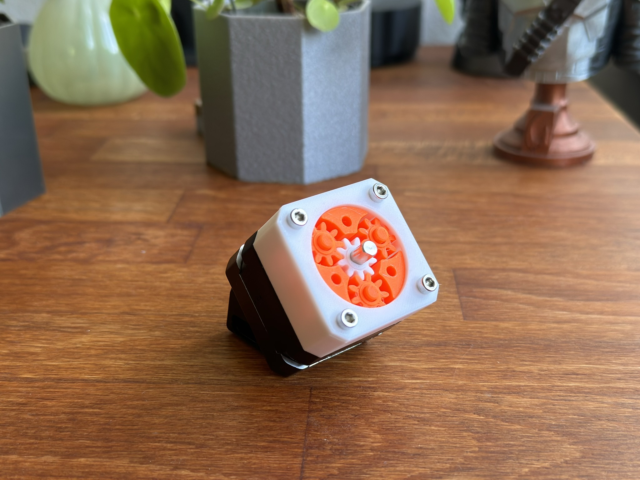 Hộp số hành tinh nhỏ gọn cho Nema17 - Tỷ số truyền 4:1 (f3d cho adapter)