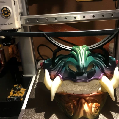 Giá Đỡ Mini Katana Cho Mặt Nạ Samurai