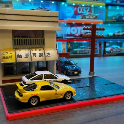 Mô hình trưng bày kiểu Nhật (Chủ đề Initial D)