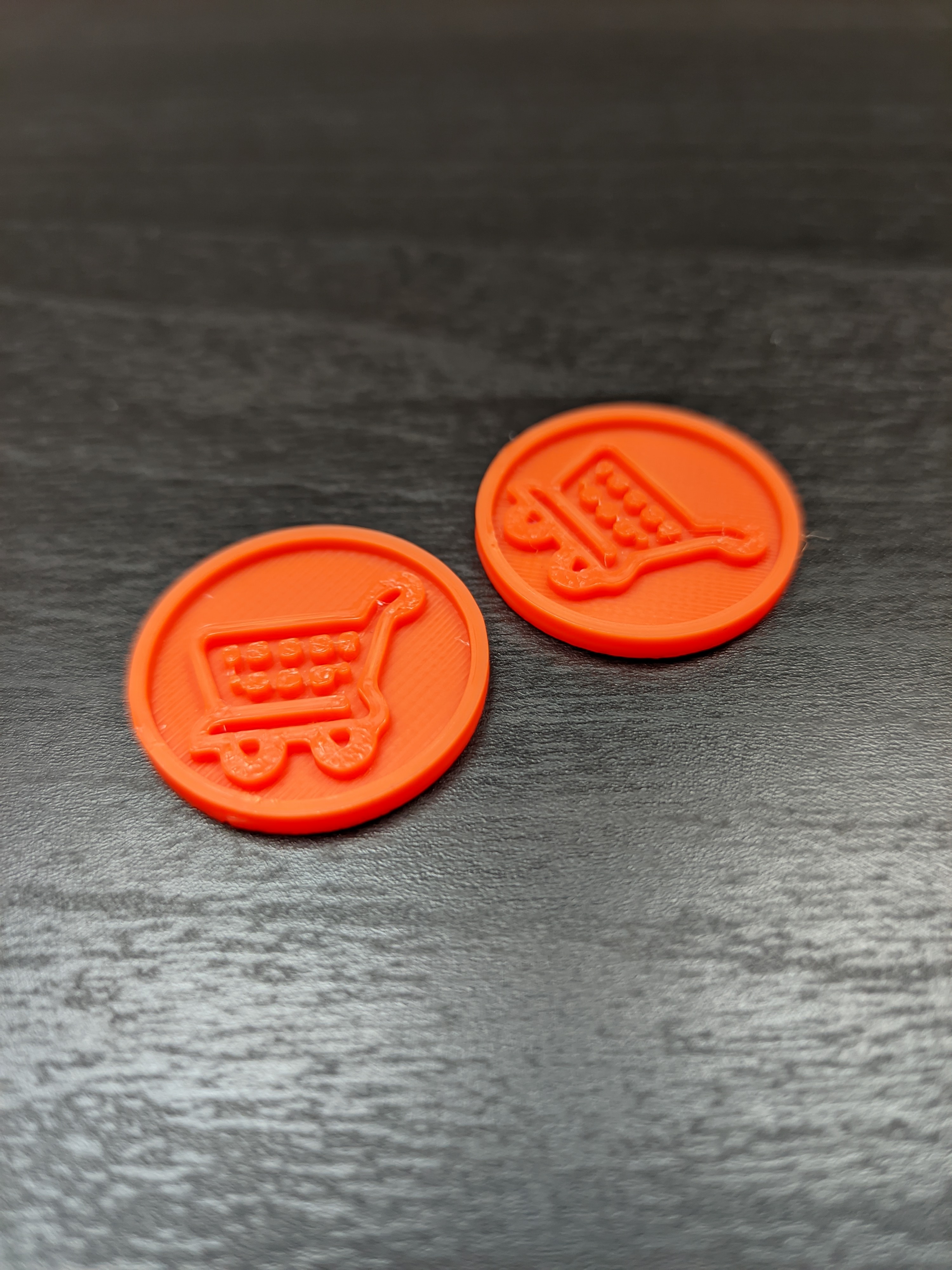 Thêm một mẫu đồng Euro nữa (dùng cho xe đẩy mua hàng)